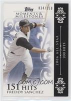 Freddy Sanchez (2006 All-Star - 200 Hits) #/150