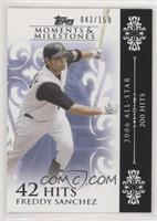 Freddy Sanchez (2006 All-Star - 200 Hits) #/150