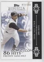 Freddy Sanchez (2006 All-Star - 200 Hits) #/150