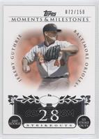 Jeremy Guthrie (2007 Rookie - 123 Strikeouts) #/150