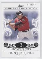 Hunter Pence (2007 Topps Rookie Cup - 17 HRs) [Noted] #/150