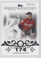 Andy Pettitte (2007 - 200 Career Wins (201 Total)) #/150