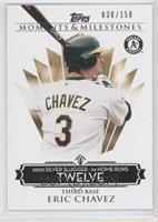 Eric Chavez (2002 Silver Slugger - 34 Home Runs) #/150