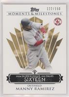 Manny Ramirez (2006 Silver Slugger - 100 Walks) #/150