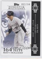 Matt Holliday (2007 All-Star - 216 Hits) #/150