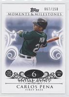 Carlos Pena (2007 MLB Superstar - 46 HRs) #/150