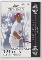 Albert Pujols (2005 NL MVP - 195 Hits) #/150