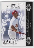 Albert Pujols (2005 NL MVP - 195 Hits) #/150