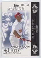 Albert Pujols (2005 NL MVP - 195 Hits) #/150