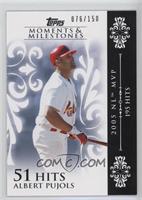 Albert Pujols (2005 NL MVP - 195 Hits) #/150