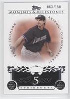 Randy Johnson (2001 World Series MVP - 19 Strikeouts) #/150