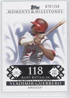 Vladimir Guerrero (2007 All-Star - 125 RBI) #/150