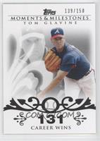 Tom Glavine (2007 - 300 Career Wins (303 Total)) #/150