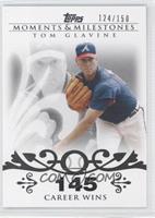 Tom Glavine (2007 - 300 Career Wins (303 Total)) #/150