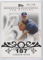 Tom Glavine (2007 - 300 Career Wins (303 Total)) #/150