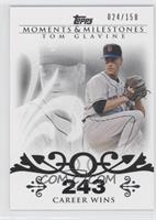 Tom Glavine (2007 - 300 Career Wins (303 Total)) #/150