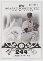 Tom Glavine (2007 - 300 Career Wins (303 Total)) #/150