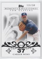 Tom Glavine (2007 - 300 Career Wins (303 Total)) #/150