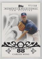 Tom Glavine (2007 - 300 Career Wins (303 Total)) #/150