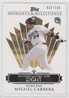 Miguel Cabrera (2005 Silver Slugger - 116 RBIs) #/150