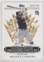 Miguel Cabrera (2006 Silver Slugger - 195 Hits) [EX to NM] #/150