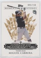 Miguel Cabrera (2006 Silver Slugger - 195 Hits) #/150