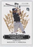 Miguel Cabrera (2006 Silver Slugger - 195 Hits) #/150