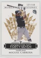 Miguel Cabrera (2006 Silver Slugger - 195 Hits) #/150