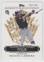 Miguel Cabrera (2006 Silver Slugger - 50 Doubles) #/150