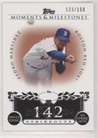 Pedro Martinez (1999 AL Cy Young - 313 Ks) #/150