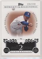 Pedro Martinez (1999 AL Cy Young - 313 Ks) #/150