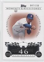 Pedro Martinez (1999 AL Cy Young - 313 Ks) #/150