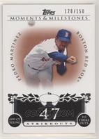 Pedro Martinez (1999 AL Cy Young - 313 Ks) #/150