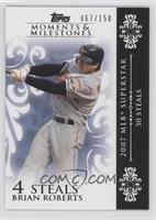 Brian Roberts (2007 MLB Superstar - 50 Steals) #/150