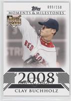 Clay Buchholz (American League Rookie) #/150