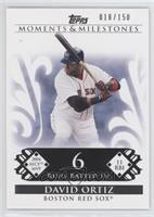 David Ortiz (2004 ALCS MVP - 11 RBIs) #/150