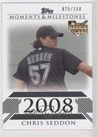 Chris Seddon (2008 Rookie) #/150