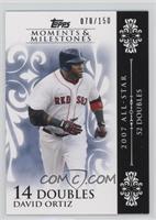 David Ortiz (2007 All-Star - 52 Doubles) #/150