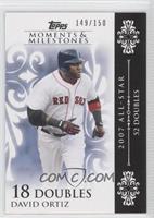 David Ortiz (2007 All-Star - 52 Doubles) #/150