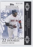 David Ortiz (2007 All-Star - 52 Doubles) #/150