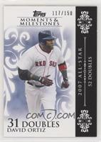 David Ortiz (2007 All-Star - 52 Doubles) #/150