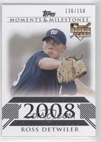 Ross Detwiler (Rookie Pitcher) #/150