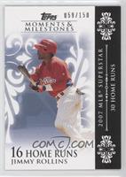 Jimmy Rollins (2007 MLB Superstar - 30 Home Runs) #/150