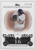 Joba Chamberlain (2007 Rookie - 34 Ks) #/150