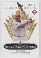 Ryan Howard (2006 NL MVP - 149 RBIs) #/150