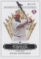 Ryan Howard (2006 NL MVP - 149 RBIs) #/150