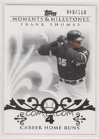 Frank Thomas (2007 - 500 Career Home Runs (513 Total)) #/150