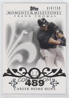 Frank Thomas (2007 - 500 Career Home Runs (513 Total)) #/150