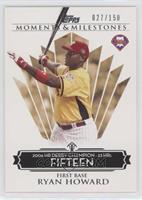 Ryan Howard (2006 HR Derby Champion - 23 HRs) #/150