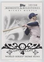 Mickey Mantle (18 World Series Home Runs) #/150